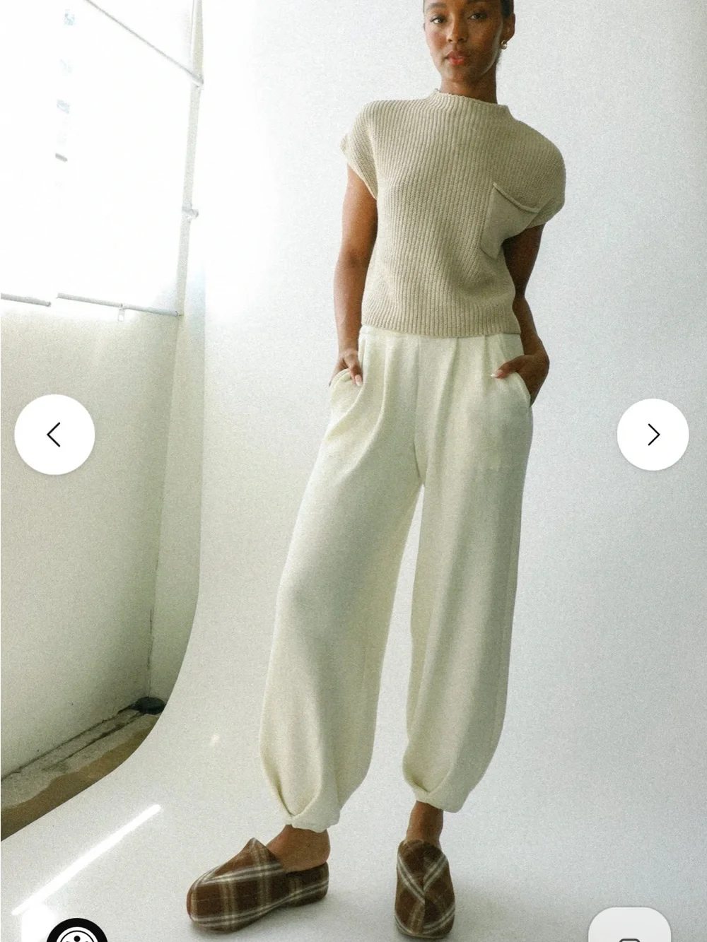Free People Oatmeal Bone Freya Sweater Set